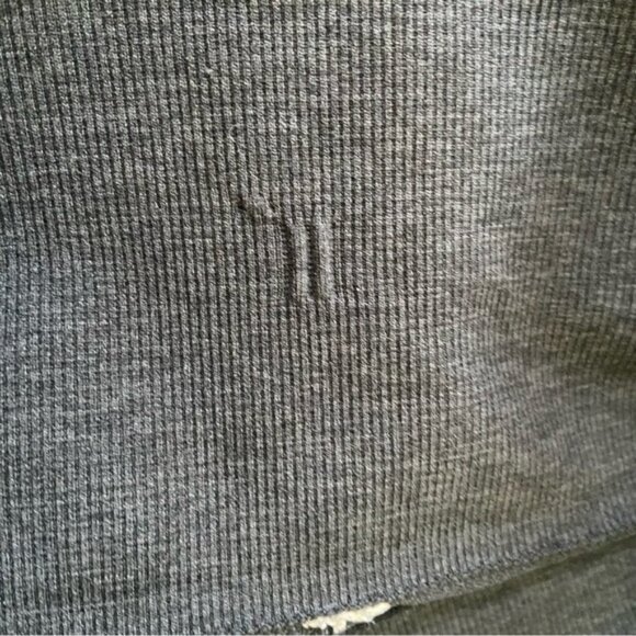 Lululemon In The Flow Crop II Heathered Deep Coal size 4 - Picture 4 of 7